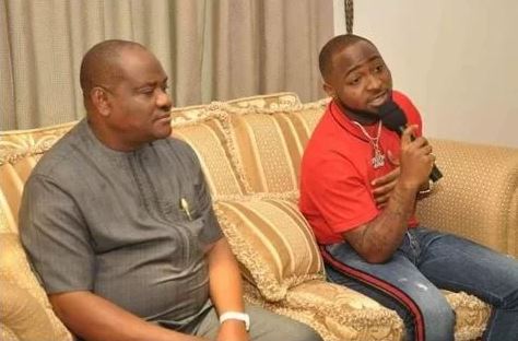 Governor Wike hosts Davido and his crew at Rivers Govt house (Photos)