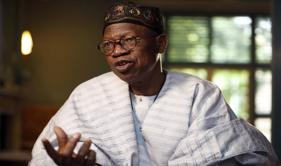 "God, guide us through these interesting times" - Lai Mohammed prays