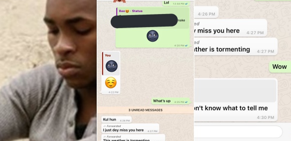 How WhatsApp feature ended a relationship (Screenshots)
