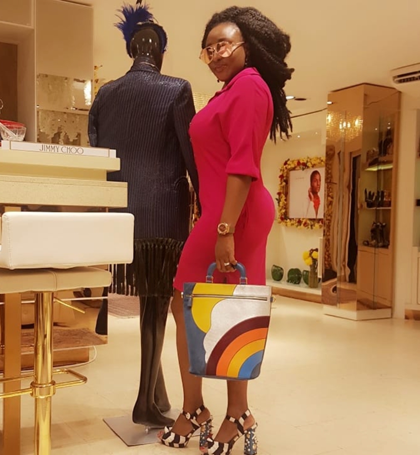 Ini Edo sparks engagement speculations as she flaunts ring (Photos)