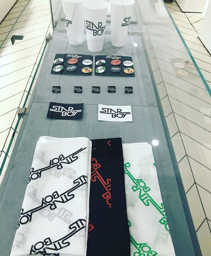 Wizkid Opens StarBoy Pop-Up Shop For New Cloth Collection In New York (Photos)