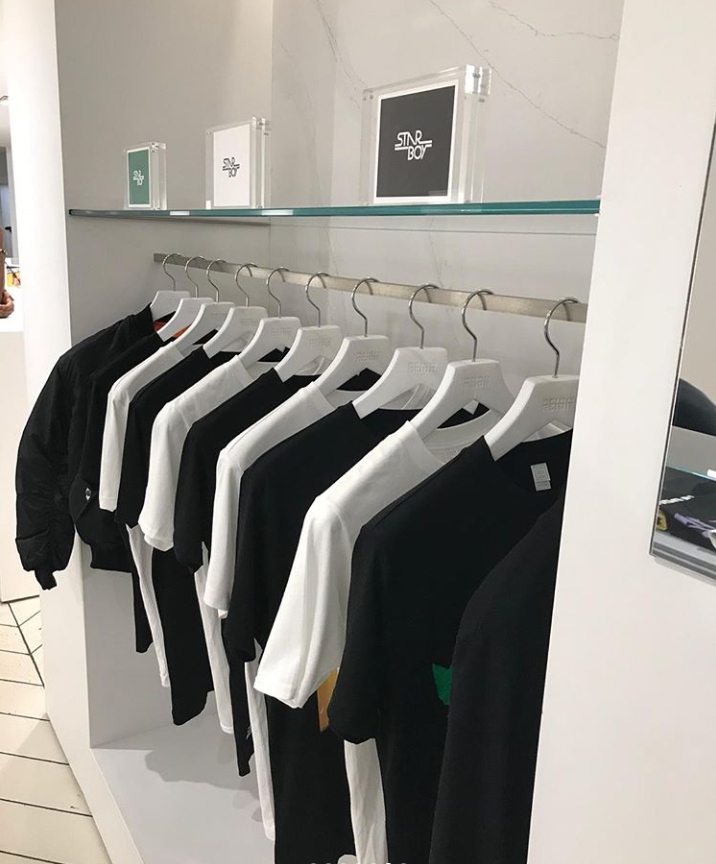 Wizkid Opens StarBoy Pop-Up Shop For New Cloth Collection In New York (Photos)