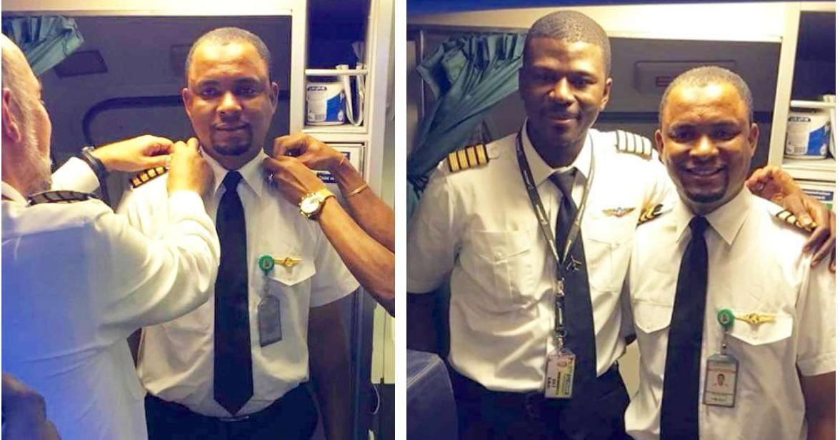 How I went from an aircraft cleaner to a pilot - Captain Muhammed Abubakar