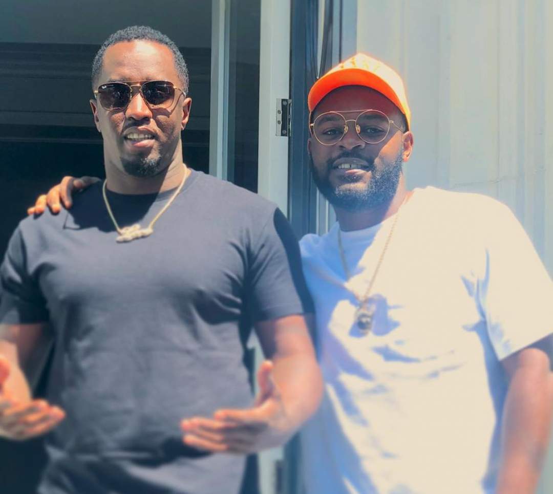 Falz Pictured In California With Diddy