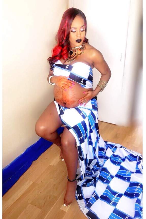 Emma Nyra Releases Maternity Photos After Birth Of Her Twins (Photos+Videos)
