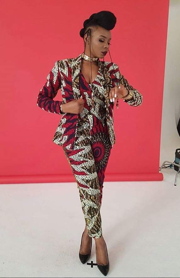 Meet Emmy Kasbit, Nigerian Designer Of Theresa May's Ankara Jacket And Other Celebrities
