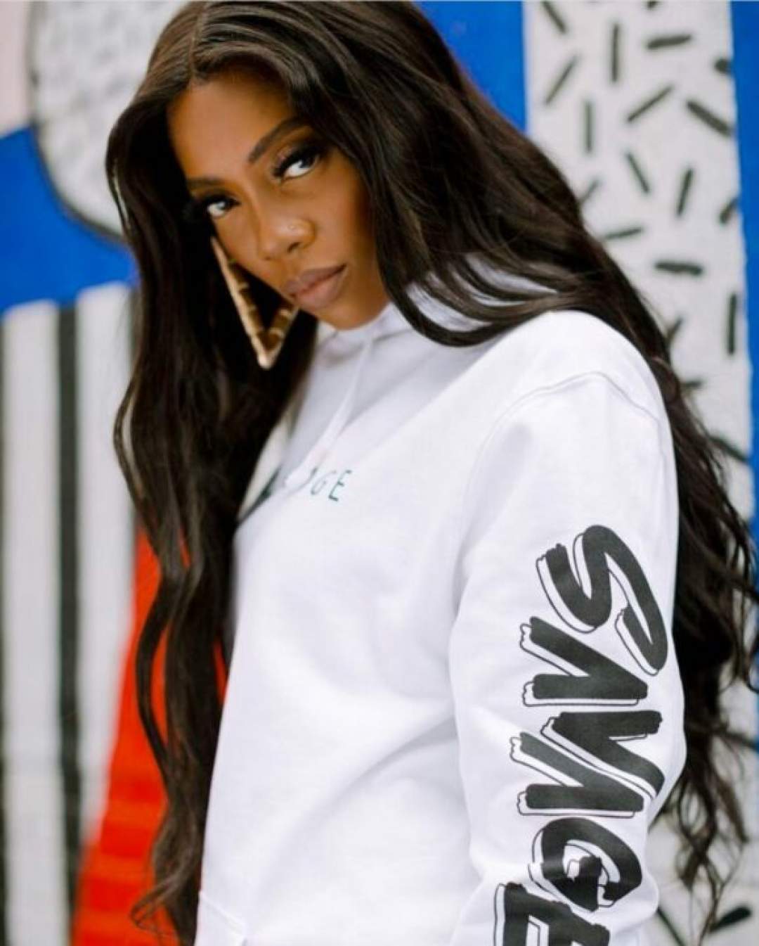 Tiwa Savage takes cue from Wizkid; opens pop up shop in London (Photos+Videos)