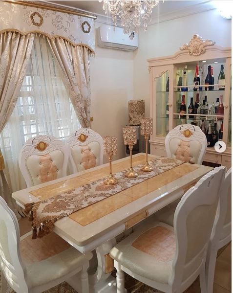 Mercy Aigbe Shows Off Her Beautiful Dining Room (Photos)