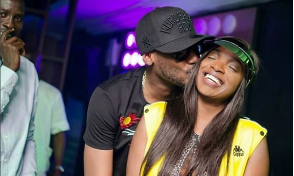 2Baba And Annie Idibia Get Romantic In Public (Photo)