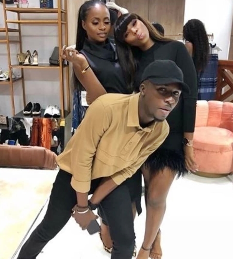 Bambam flaunts hot legs as she and Lolu meet Osinbajo's daughter In Lagos (Photos)