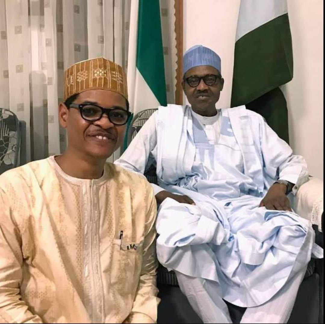 President Buhari finally meets his look-alike twin brother in Katsina state (Photos)