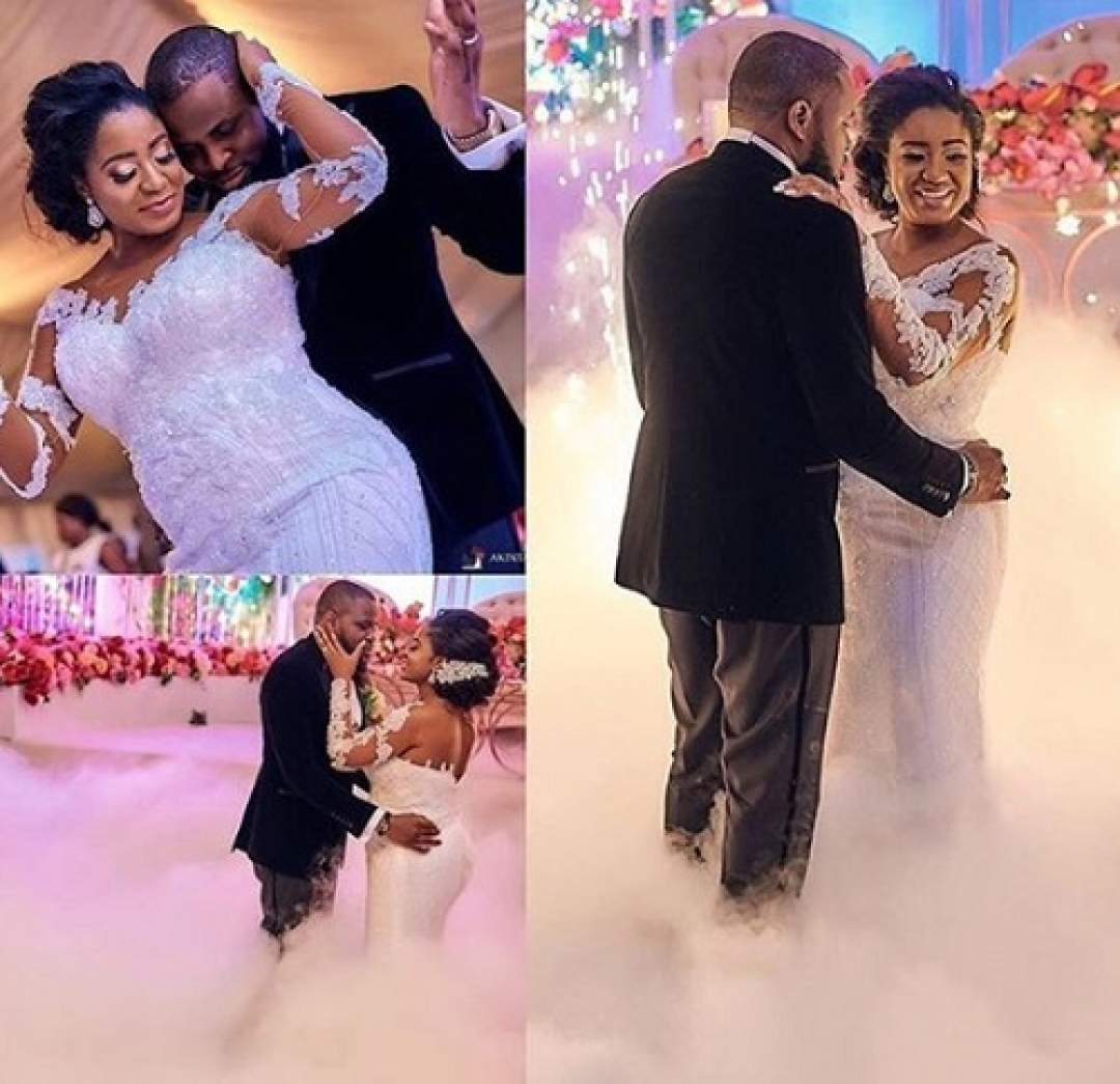 Nigerian man surprises wife with a brand new ₦15 million Lexus RX 350 SUV on their wedding day (Photos)