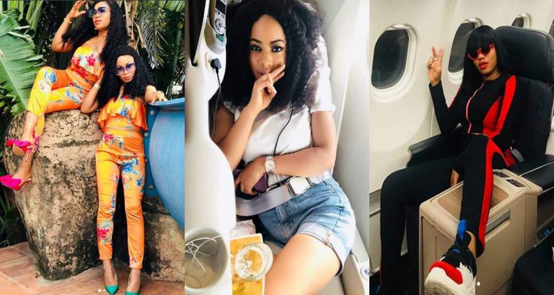 Toyin Lawani blows hot, after being accused of taking Nina to Dubai to see a 'big god'