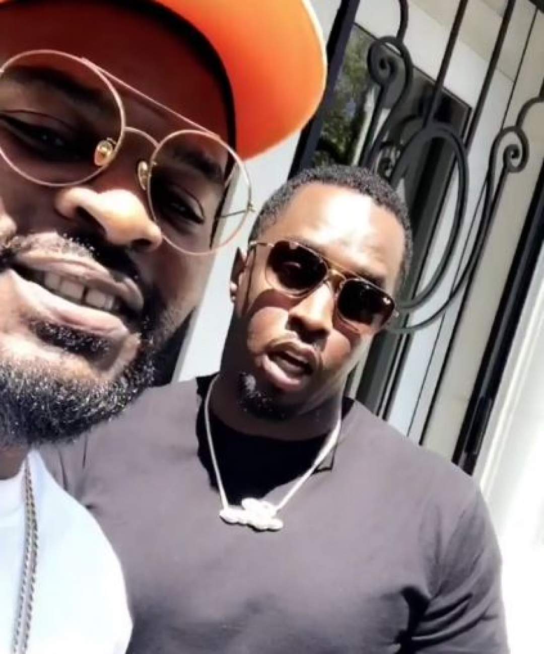 Falz Pictured In California With Diddy