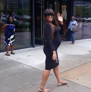 Dele Momodu hosts Linda Ikeji and her mum to 'pre-delivery baby' dinner in Atlanta (photos)