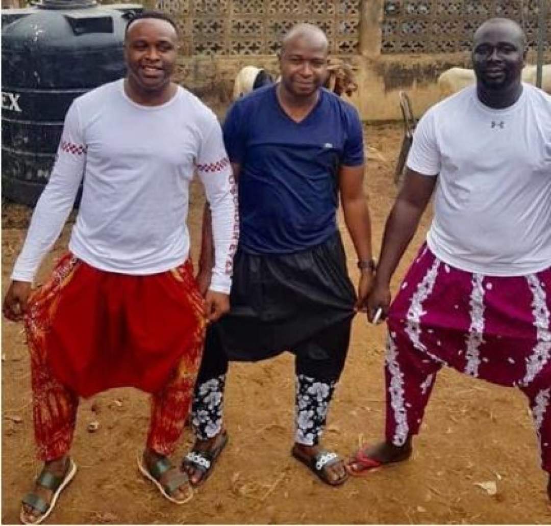 Governor Ambode Endorses Kunle Afoyalan's Kembe Pants (Photos)