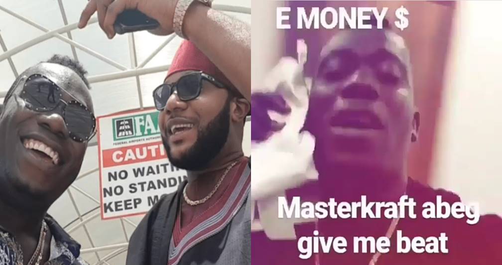 Singer Duncan Mighty shows off dollars gifted to him by E-Money (Video)
