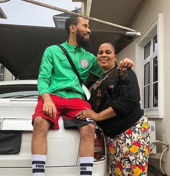 Phyno shares rare photo with his mother