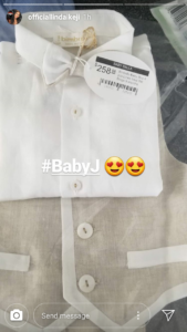 Linda Ikeji hints about the identity of her baby daddy as she showers expensive gifts on her son (Photos)