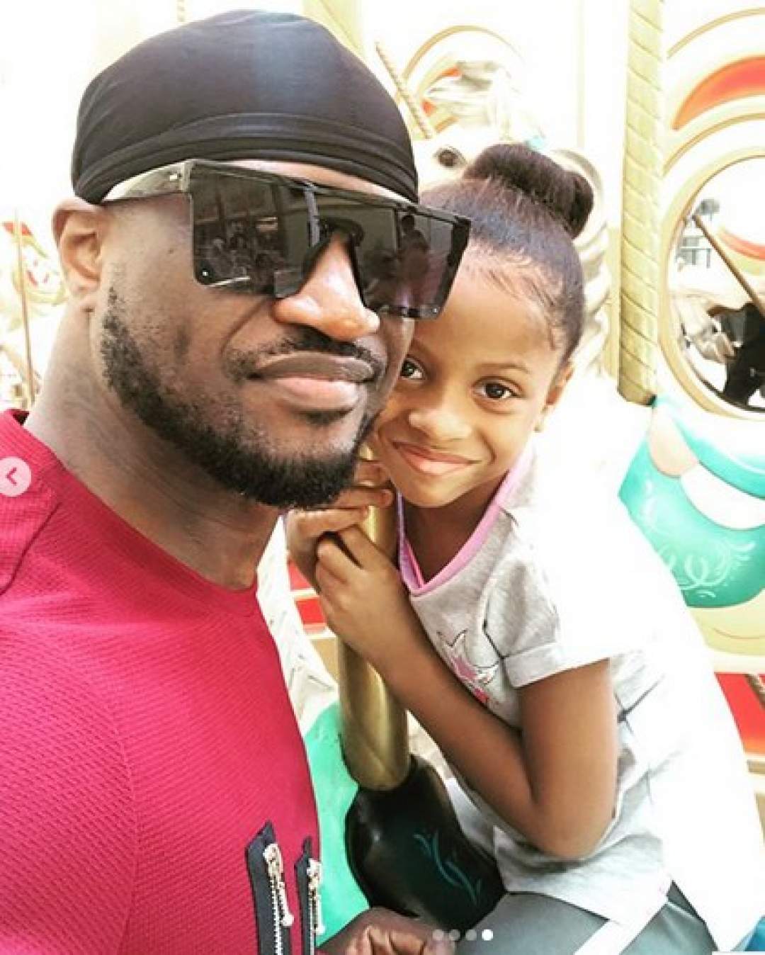 Peter Okoye Shares Lovely Photos With His Adorable Kids