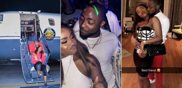 Assuranc :- Davido brings Chioma on stage during his performance in Cotonou (video)