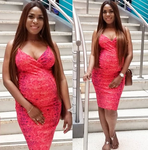 Pregnant Linda Ikeji spends quality time with her mom in Atlanta (Photos)