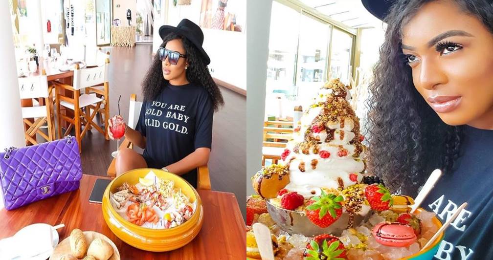 Actress Chika Ike Arrives Monaco In Style For Vacation (Photos)