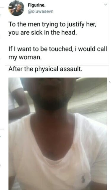 Male youth corper who slapped a female corper for sexually harassing him shares his side of the story