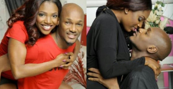 Annie Idibia winds her waist seductively for 2baba as they party together (Video)