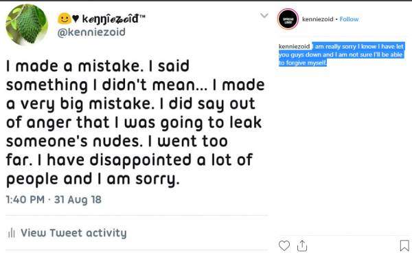 Nigerian man apologizes after being called out for trying to blackmail a lady with her n*des