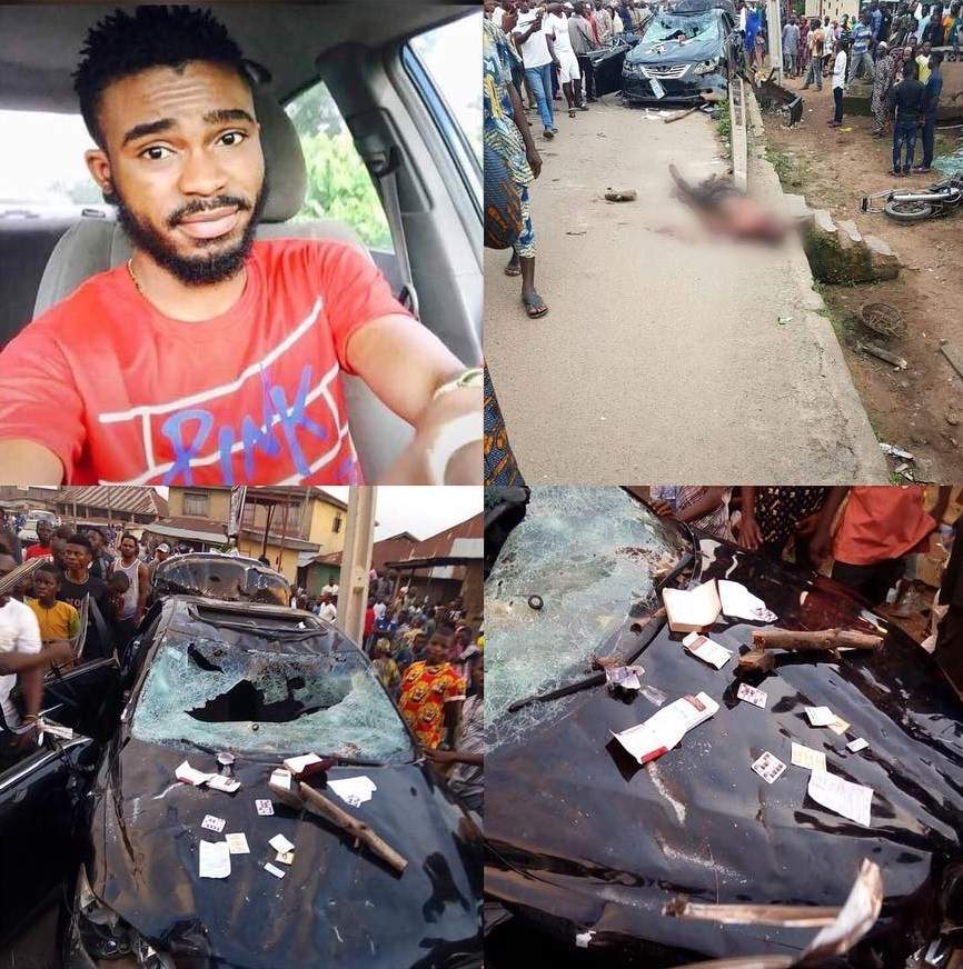 Alleged Yahoo boy/student beaten to death after killing 5 people in Ede
