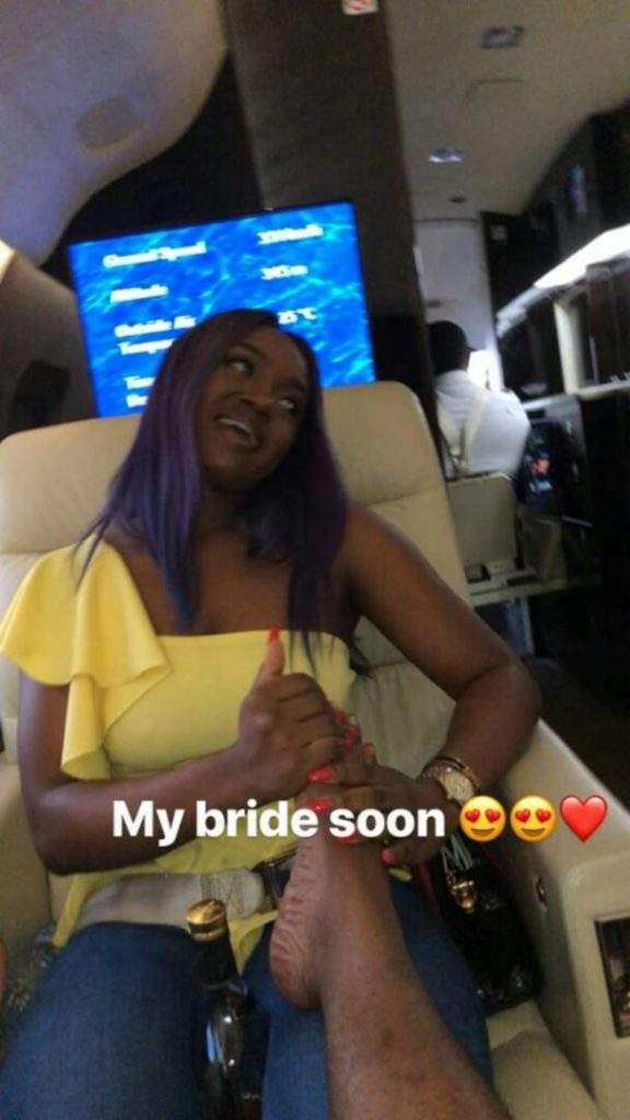 'My bride soon' - Davido hints on getting married to his bae, Chioma