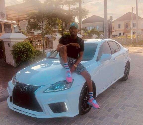Check out photos of Mr 2kay's new Lexus car worth N10M!