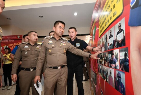 8 Nigerian men arrested for online romance scam in Thailand (Photos)