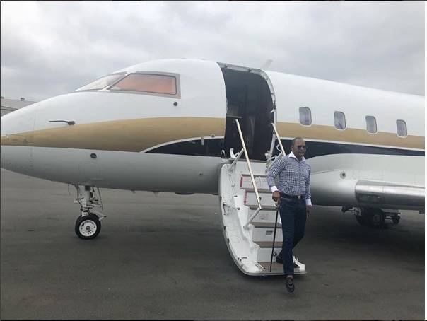 See the private jet, luxury cars, and designer wrist watches of South African pastor who is worth about a billion dollars (Photos)