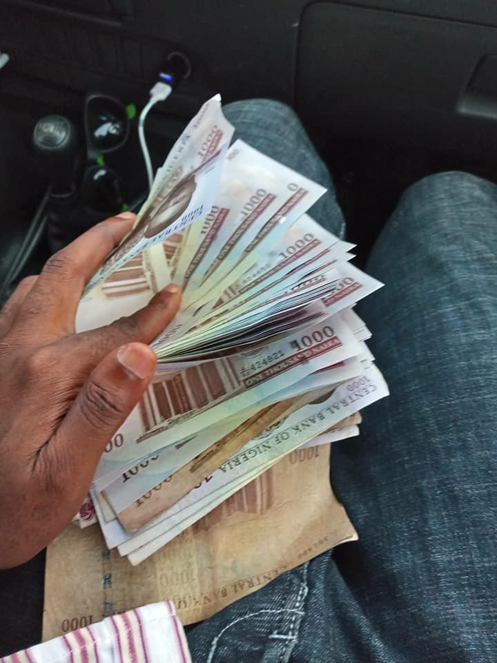 Police officer arrested for extortion after he was set up with marked N120k (photos/video)