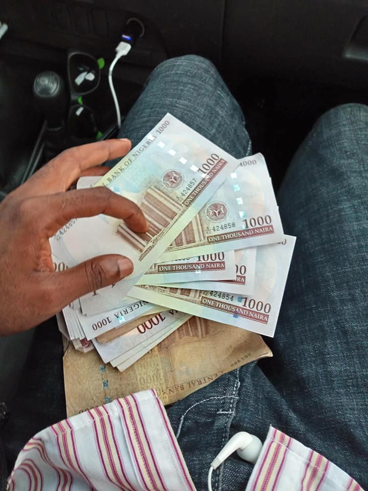 Police officer arrested for extortion after he was set up with marked N120k (photos/video)