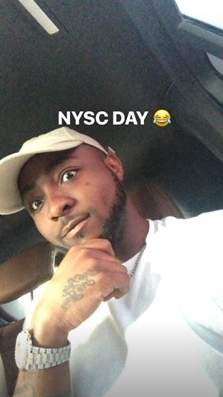 Davido Gets Called-Up For NYSC (Photo & Video)