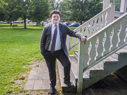 14-year-old boy running for Governor of Vermont, United States (Photos)