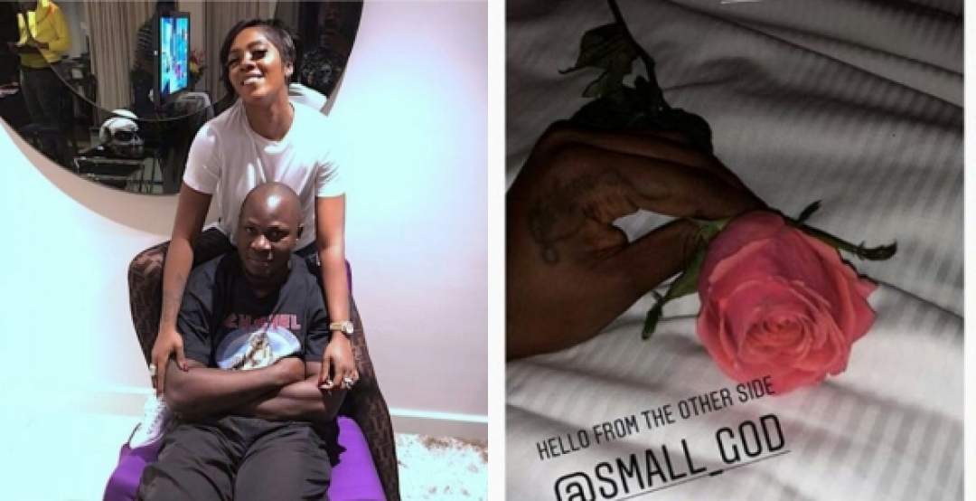 Tiwa Savage Flaunts The Gift Her New Boo Got Her (Photos)