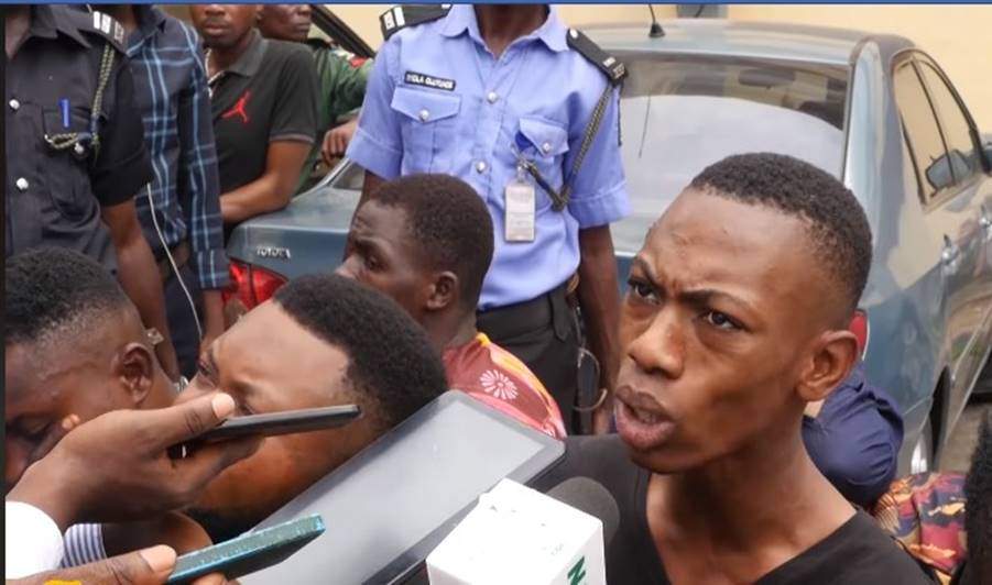 I am not gay - 20-year-old HIV suspect arrested by Police at Lagos hotel