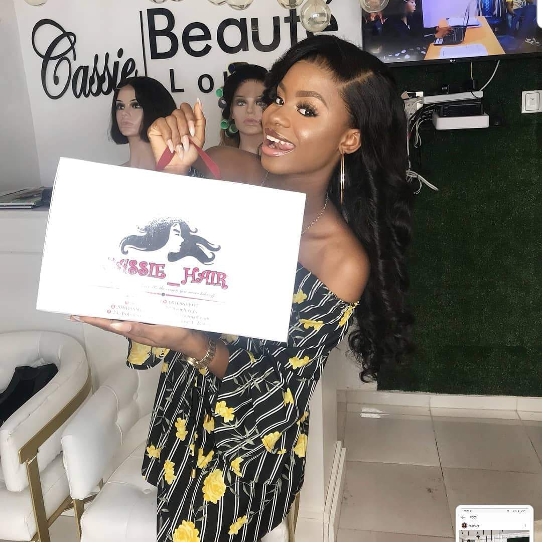 Iyabo Ojo's Daughter, Priscilla Ajoke Ojo Becomes Brand Ambassador For Cassie Hair