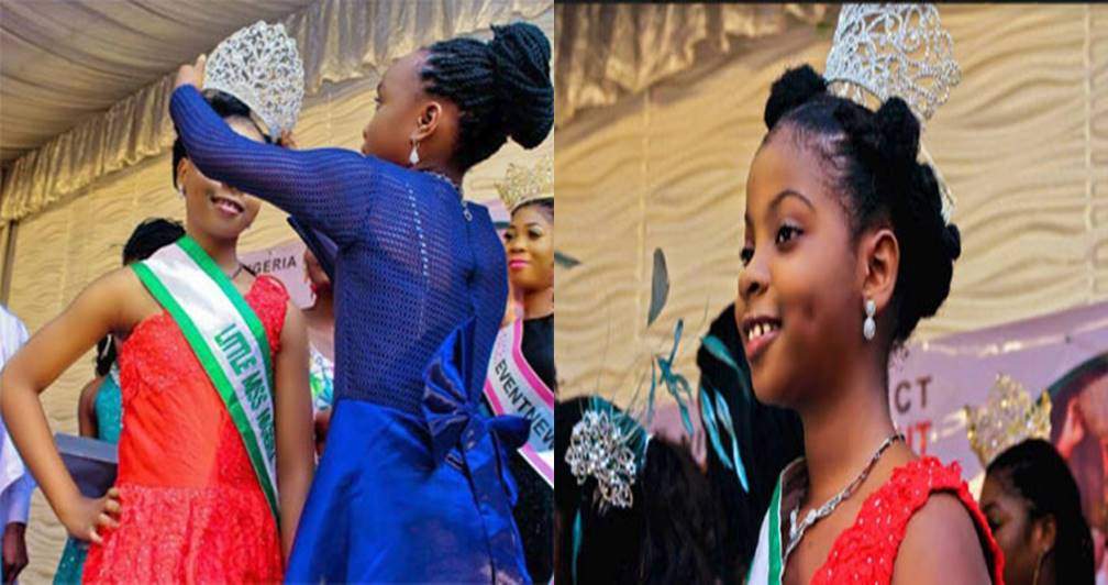 9yr-old girl who is prettier than Nicki Minaj becomes Little Miss Nigeria (Photos)