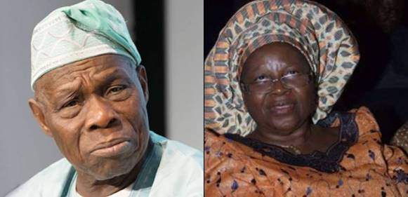 Olusegun Obasanjo's former wife reportedly robbed and beaten by robbers