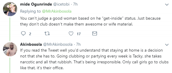 'A lady that does not go out every weekend to turn up is a diamond among many dirty and disgusting hoes' - Nigerian man says