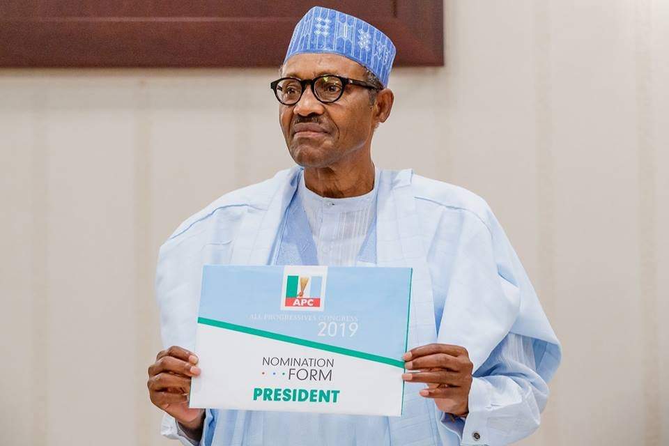 APC endorses President Buhari as party's presidential candidate