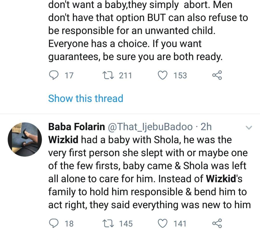 Nigerians slam Wizkid after his first babymama shares heartbreaking chats