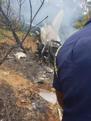 Nigeria Airforce Jet Crash: One pilot dead, as video shows the moment before the crash