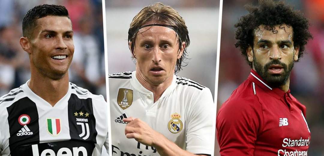 Messi Loses Out as Ronaldo, Modric & Salah nominated for FIFA Men's Player of the Year award