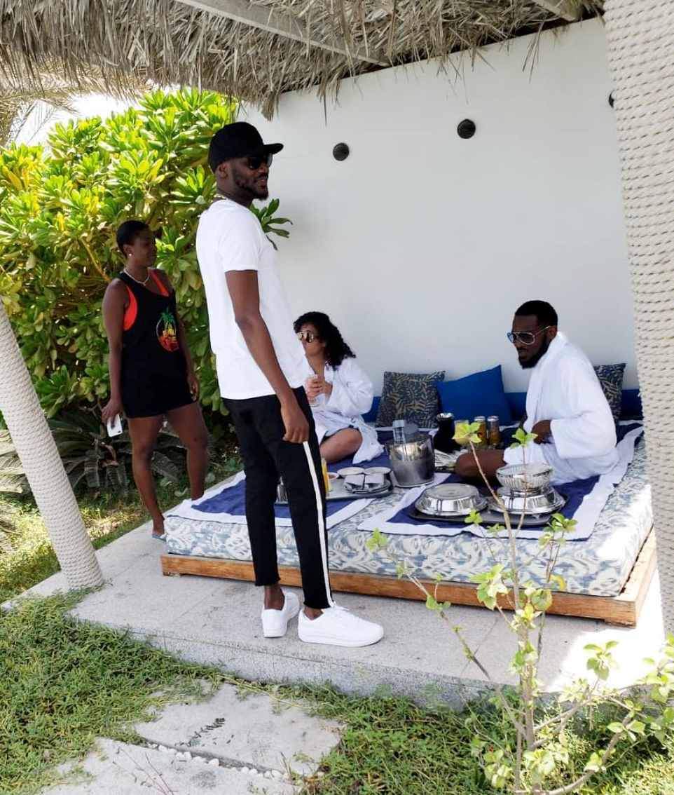 D'banj and wife share intimate moment on vacation in Dubai